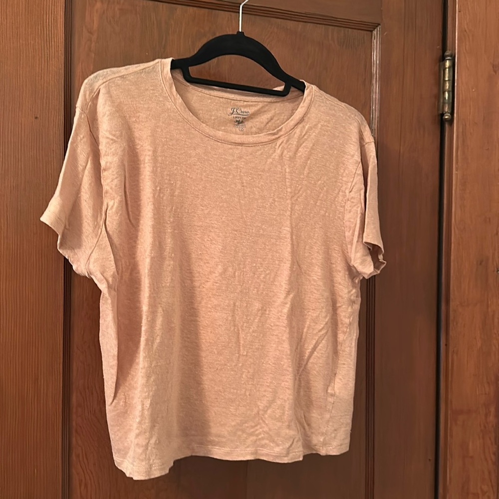 J.Crew linen crop